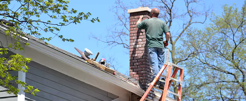 Vinyl and PVC Chimney Flashing Installation in North Augusta, SC